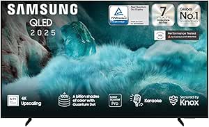 تلفزيون سامسونج 65 بوصة QLED 4K - سلسلة Q7F، معالج ذكاء اصطناعي، لون 100%، إصدار 2025