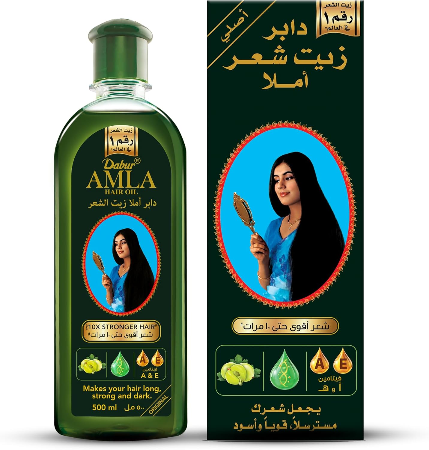زيت الشعر دابر أملا الأصلي (Dabur Amla)