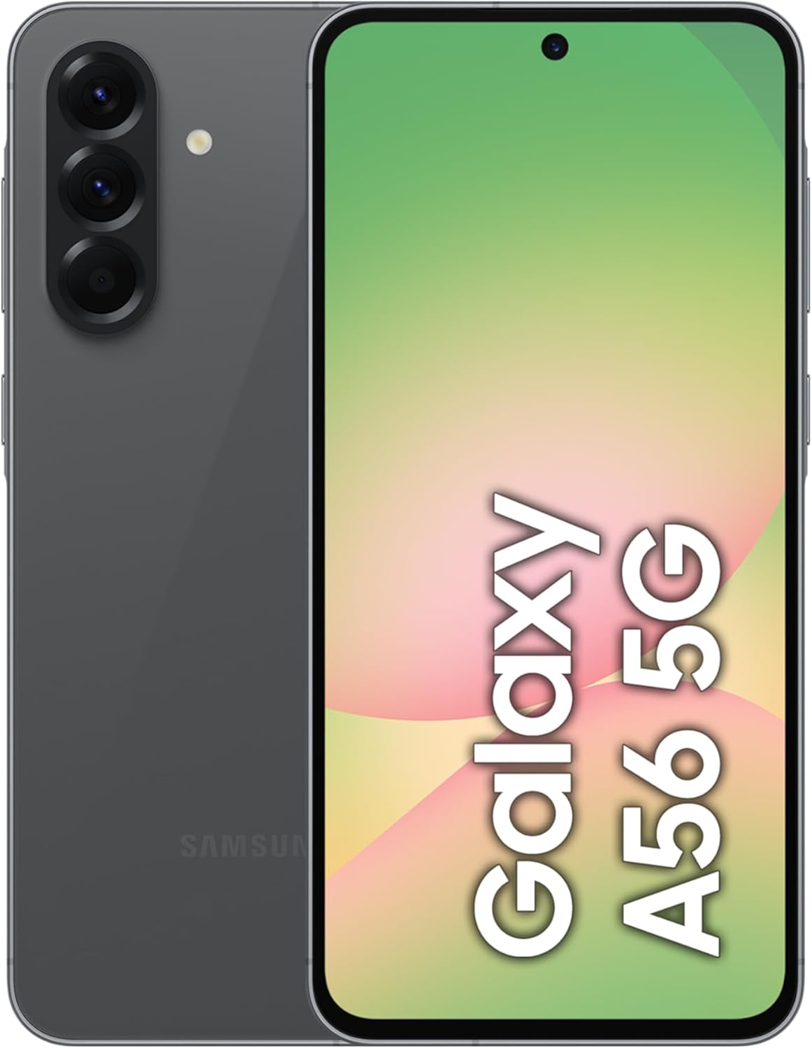 سامسونج جالكسي A56 5G - سعة 256 جيجابايت، رام 8 جيجابايت، وضمان 6 تحديثات لنظام التشغيل (إصدار السعودية)