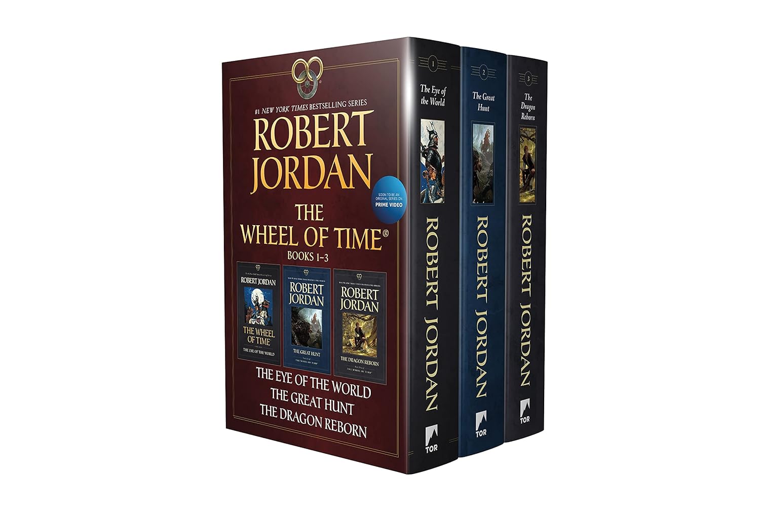 Wheel of Time Paperback Boxed Set I: The Eye of the World, The Great Hunt, The Dragon R