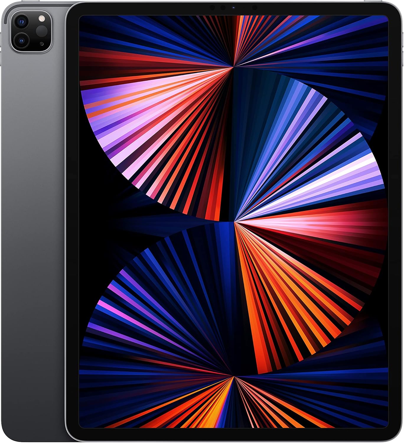 آبل آيباد برو 12.9 بوصة (الجيل الخامس) - شاشة Liquid Retina XDR، سعة 128GB، واي فاي، رمادي سبيس - أداء احترافي بسعر اقتصادي (مُجدد).