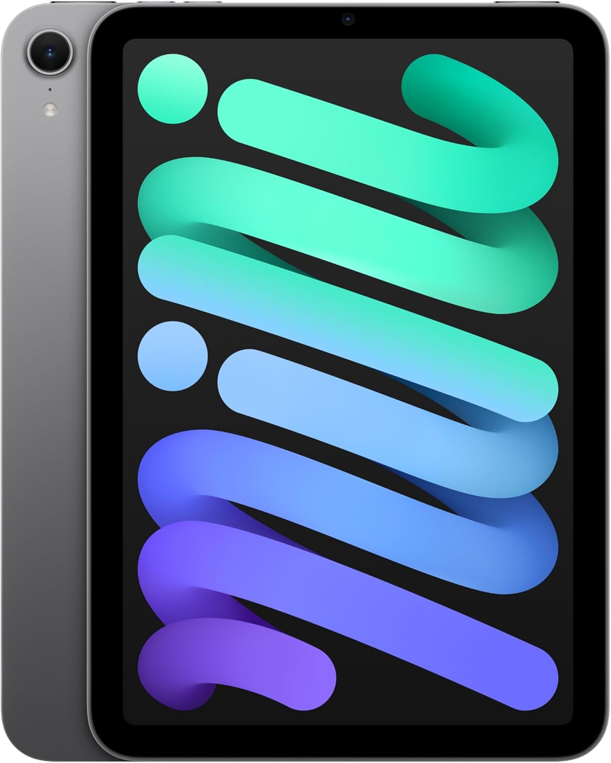 آبل آيباد ميني (الجيل السابع - 2024) - سعة 256GB، واي فاي، لون رمادي سبيس (Space Grey) - القوة الكاملة في حجم مدمج.