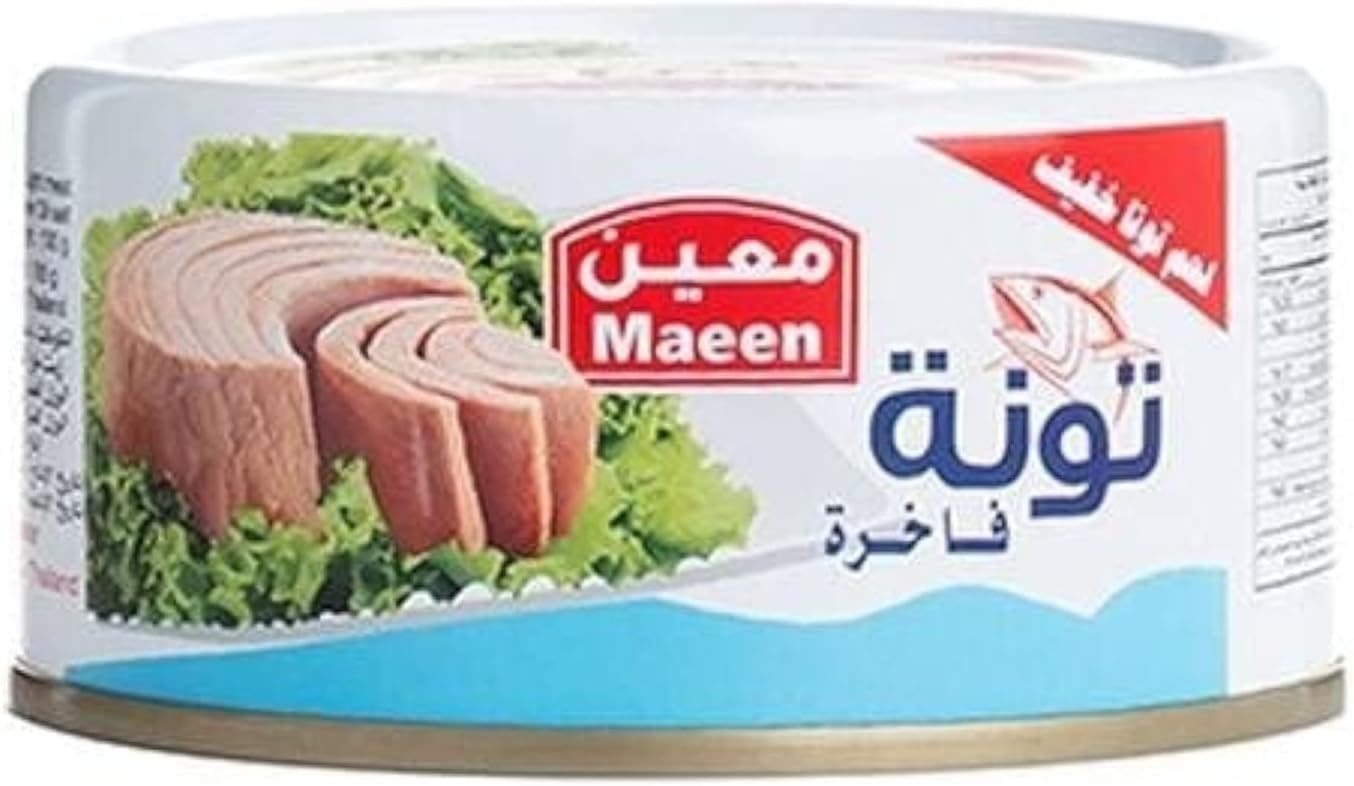 تونة خفيفة من معين - جودة عالية ومذاق غني، 185 جم