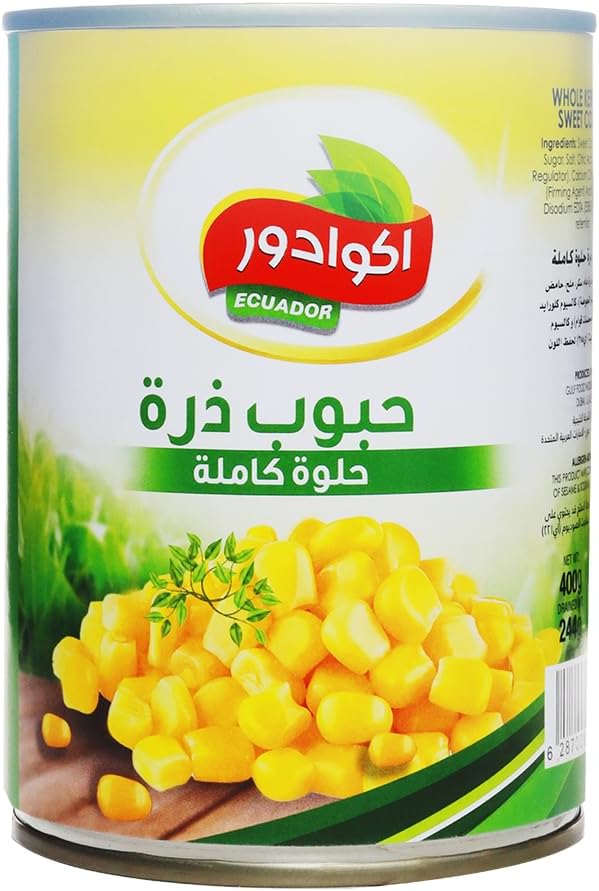 رقائق ذرة كاملة من إكوادور - قرمشة طبيعية وإفطار صحي، 425 جم