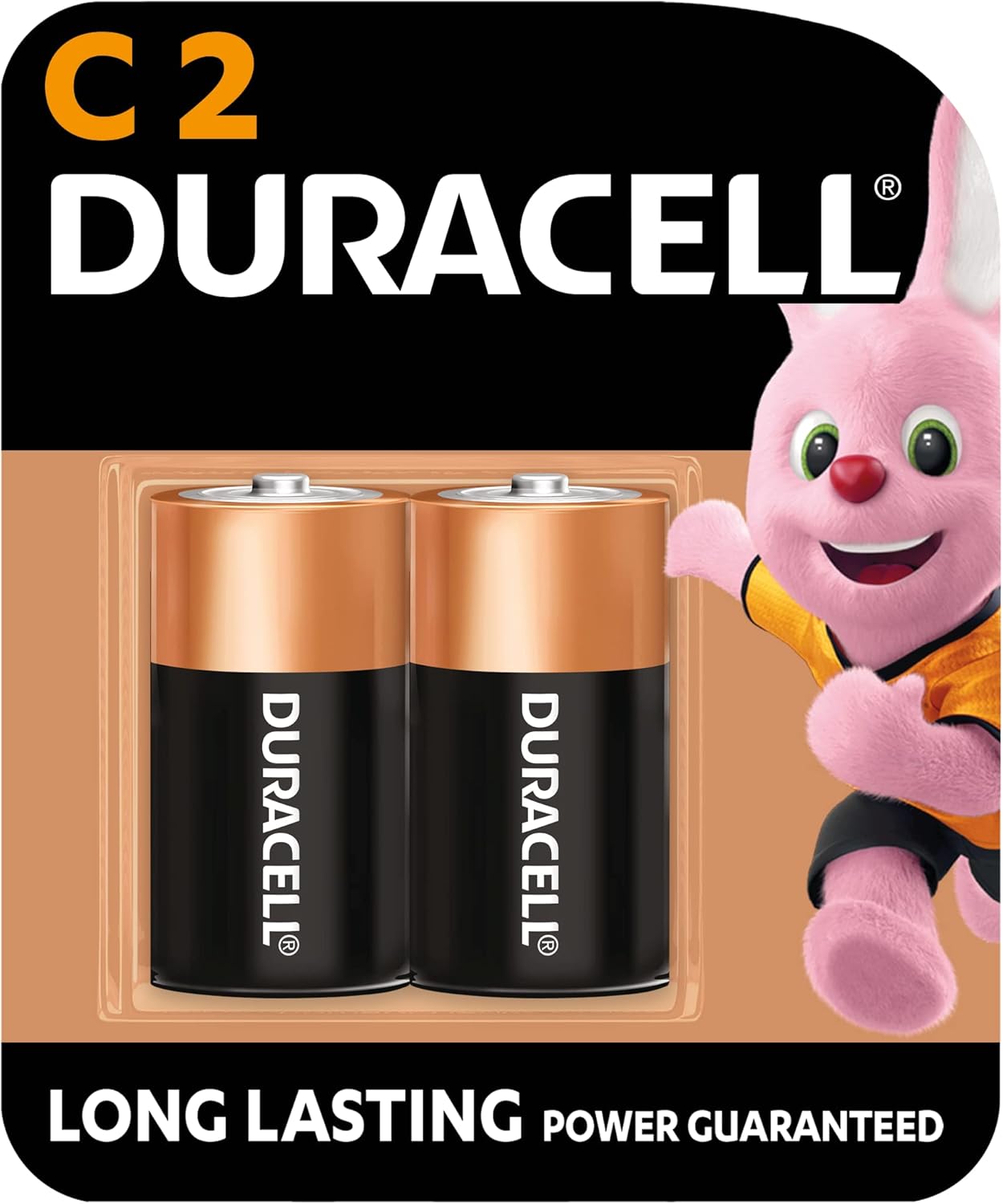 بطارية دوراسيل (Duracell) القلوية – نوع بلس باور (Plus Power) – مقاس C – جهد 1.5 فولت – طاقة موثوقة وعمر طويل